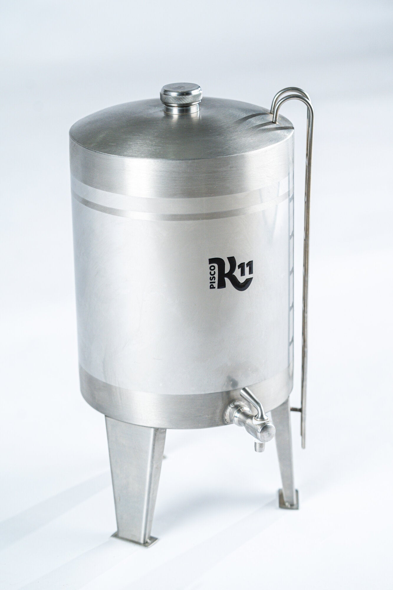 Mini cuba acero inoxidable Pisco K11 vista en ángulo
